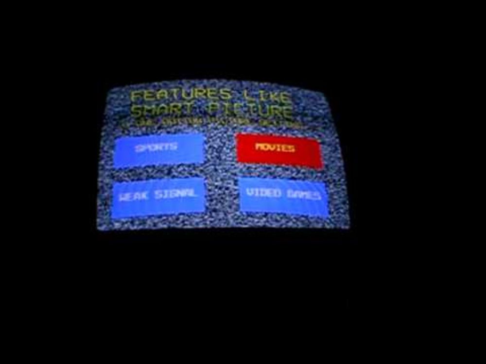 Magnavox TV demo mode