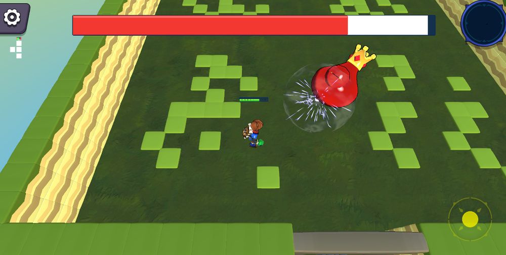 Example of the game environment