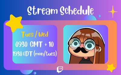 JinxiJoJo stream schedule: Tues/Wed 0930 GMT +10, Mon/Tues 1930 EDT