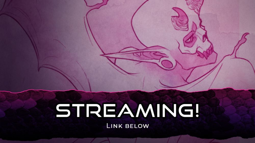 Sketch stream announcement for VicekillX