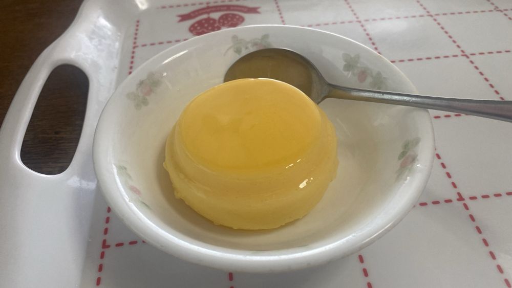 カラメル作るの失敗したプリン