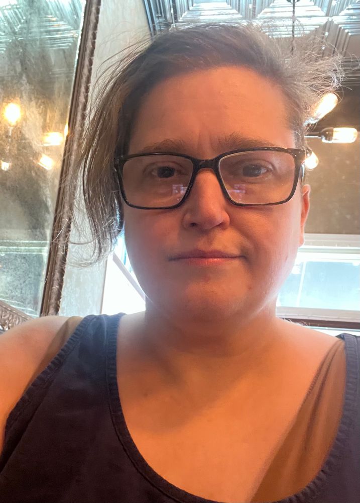 Just me with glasses on, nothing too exciting.