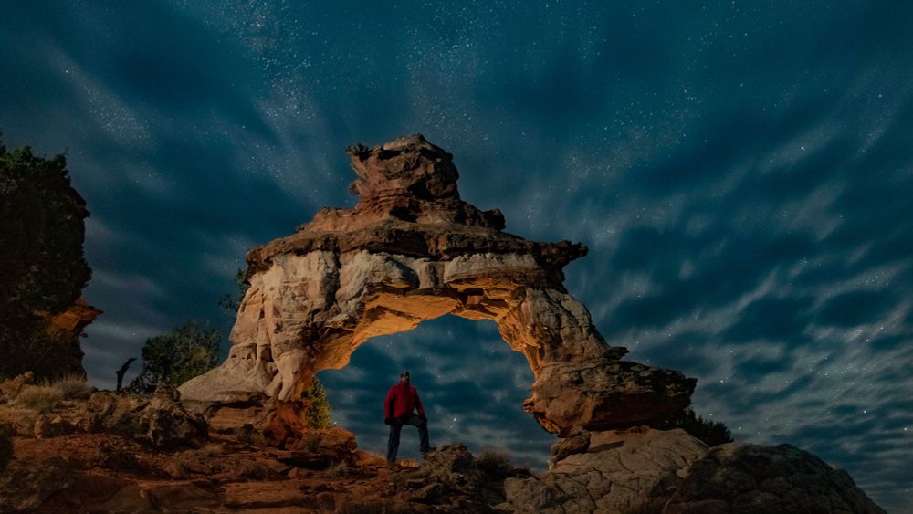 Secret Arch near Kanab, UT. 