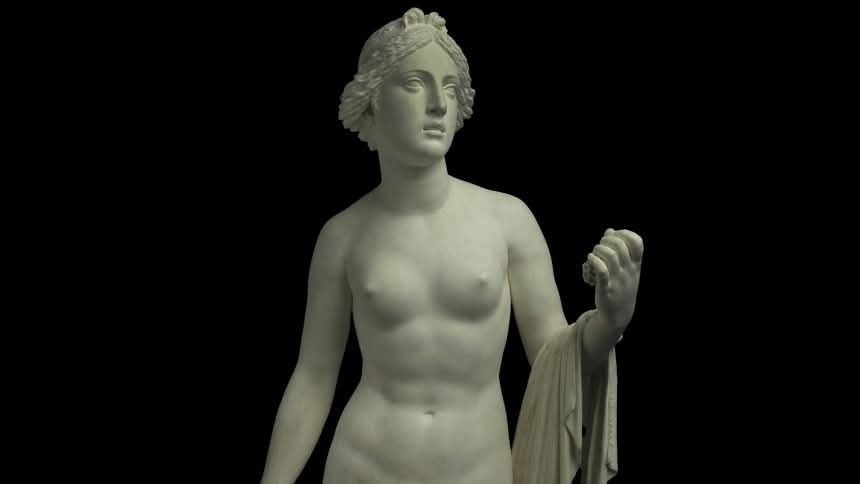 Sculpture de femme nue par François Masson, Musée des Beaux-arts de Rouen