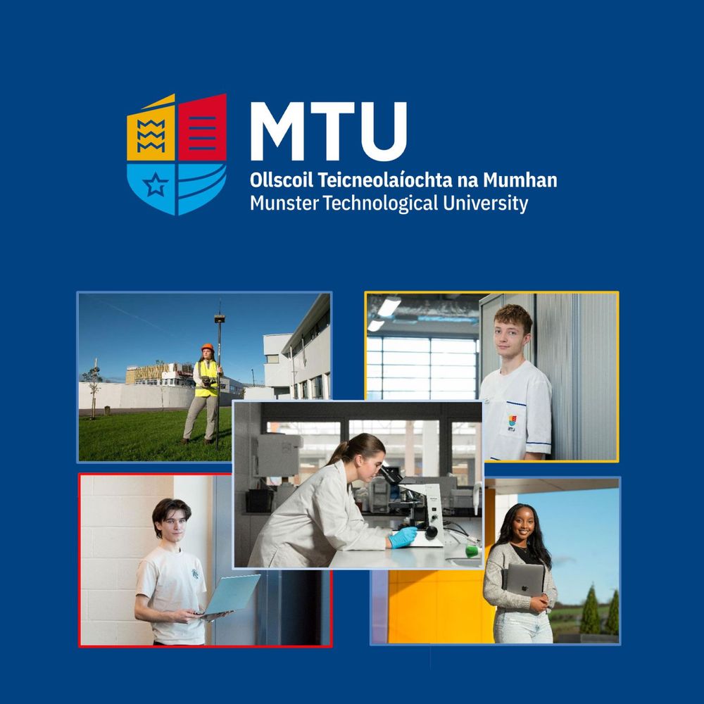 A collage of photos featuring MTU students in different fields of study