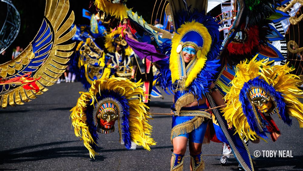Nottingham carnival dancer is big costume