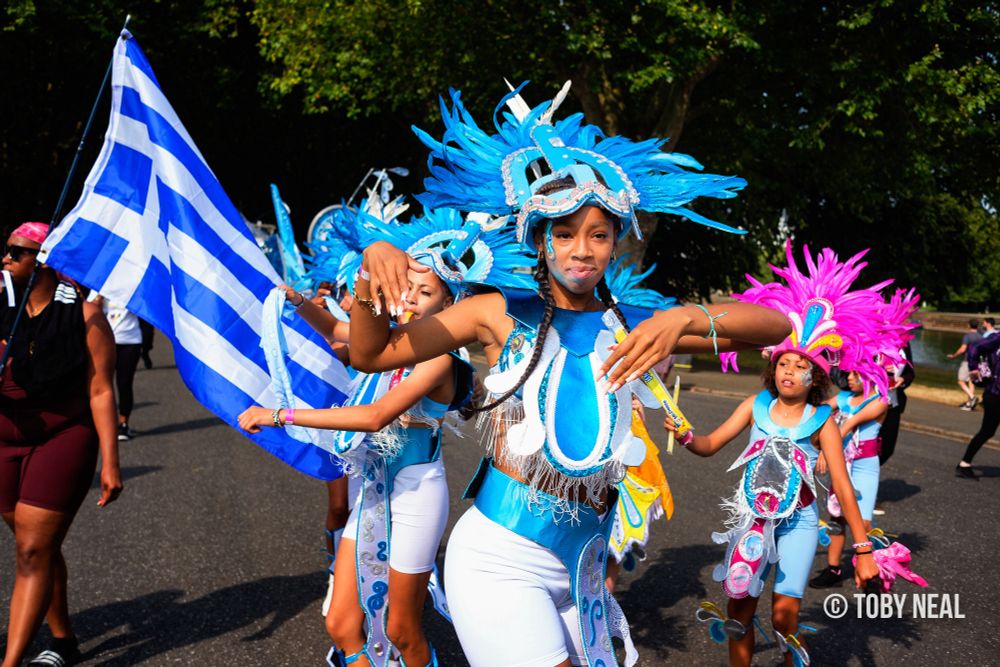 Nottingham carnival dancer