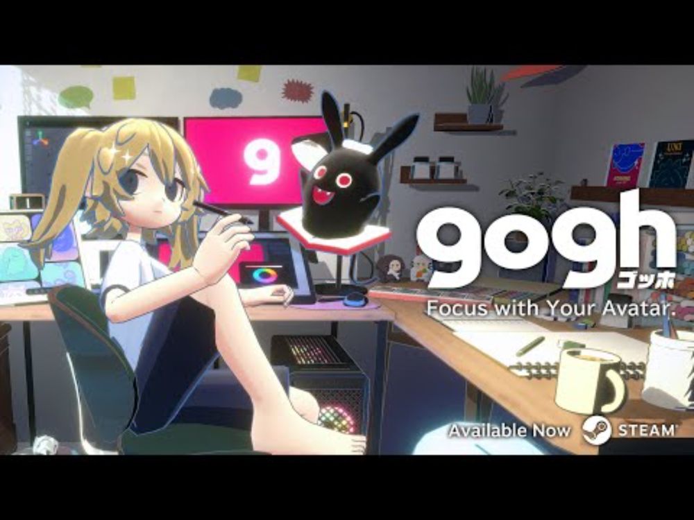 [Steam] gogh: Focus with Your Avatar - Launch Trailer