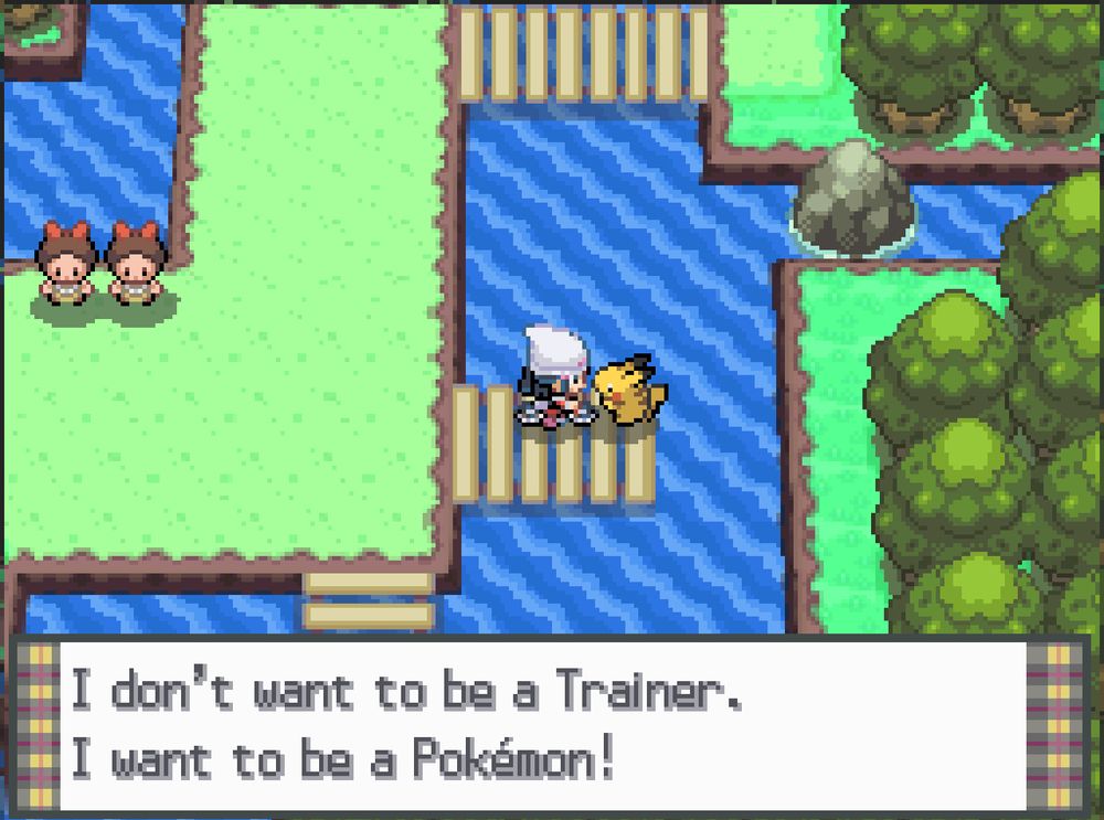 a kid in a pikachu outfit: “I don't want to be a Trainer. I want to be a Pokémon!” #rootinum