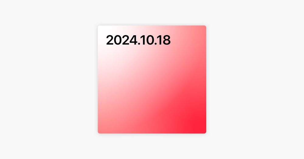 2024.10.18 by Damien DeVille on Apple Music