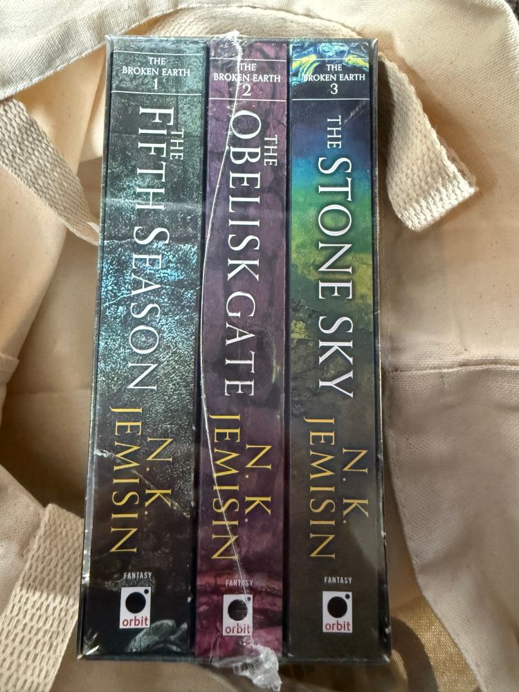 3 book box set by NK Jemisin