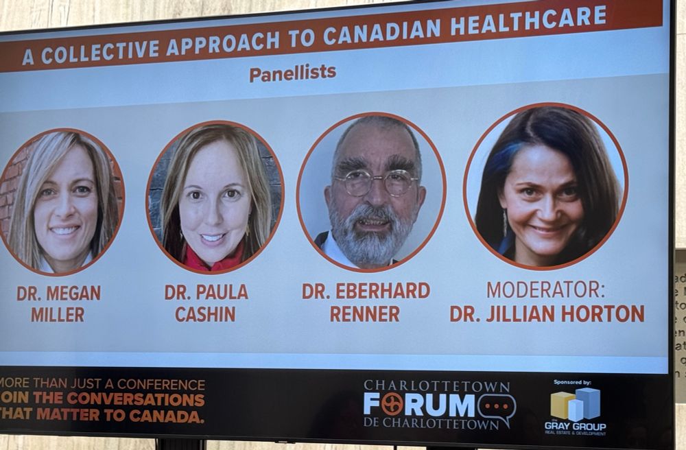 Panel: Dr. Megan Miller, Dr. Paula Cashin, Dr. Eberhard Renner. Moderator: Dr. Jillian Horton. 