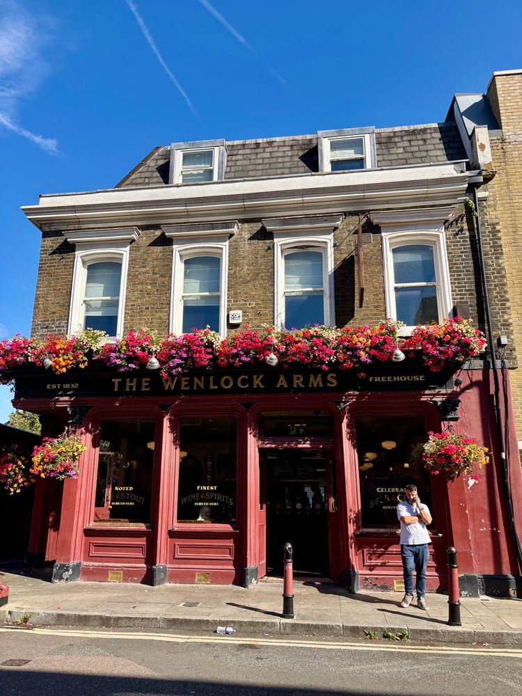 Outside of The Wenlock Arms