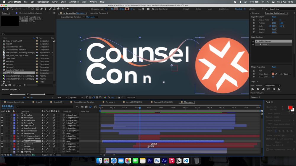 Our video production process for tech clients behind the scenes video editing in London 