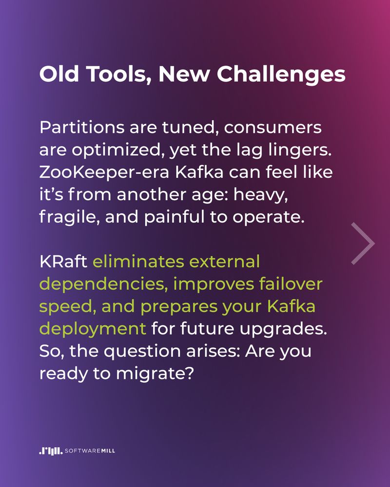 The need for ZooKeeper to KRaft migration