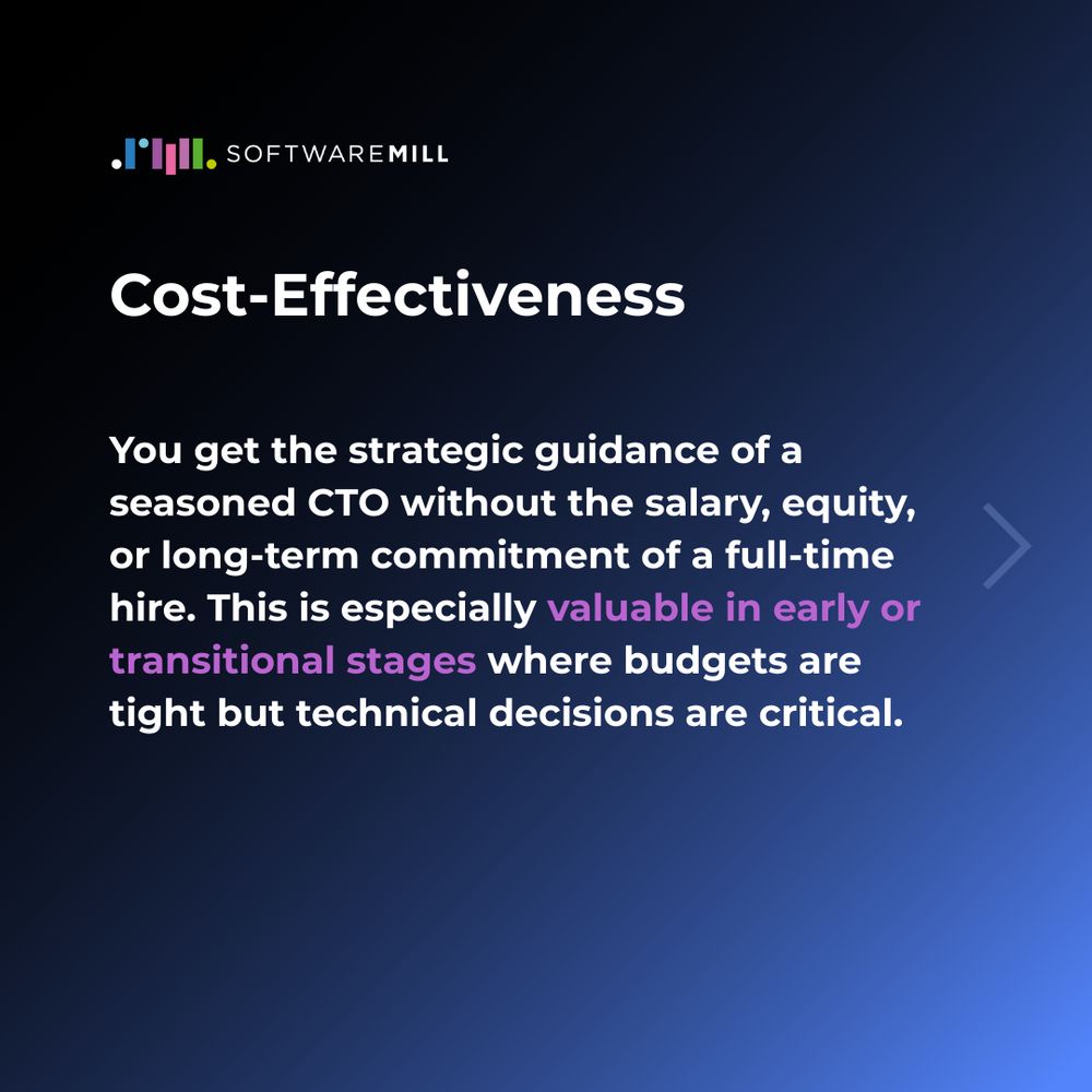 Benefits of Fractional CTO - Cost-Effectiveness