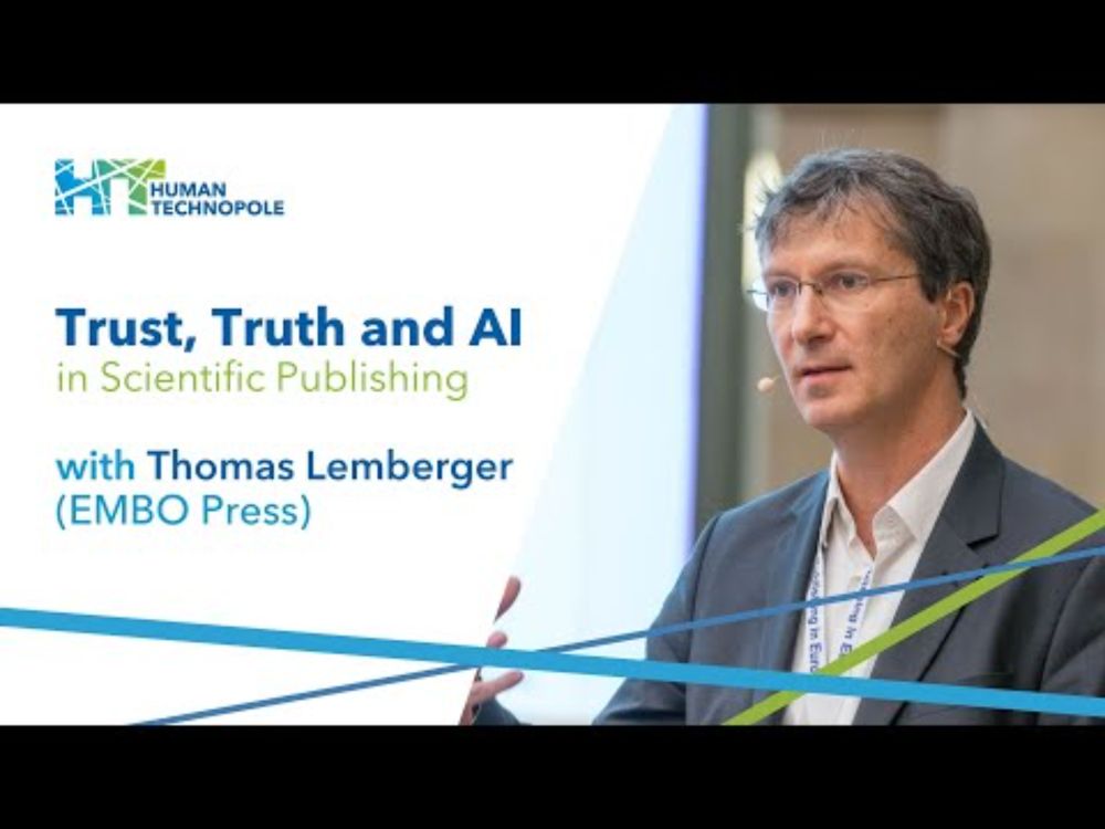 Trust, Truth and AI in Scientific Publishing with Thomas Lemberger
