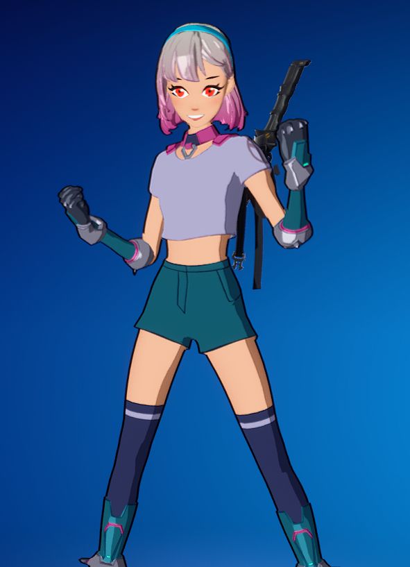 the Lexa skin from Fortnite