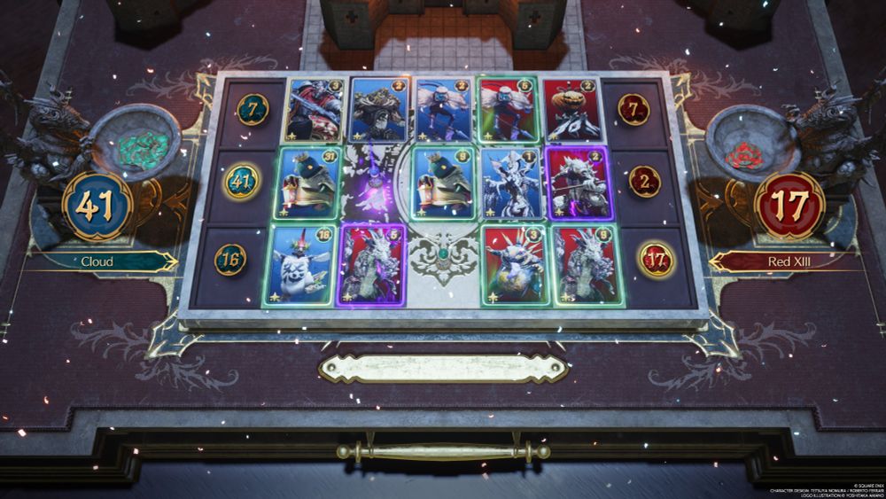 Gilgamesh in the winning Queen’s Blood deck against Red XIII.