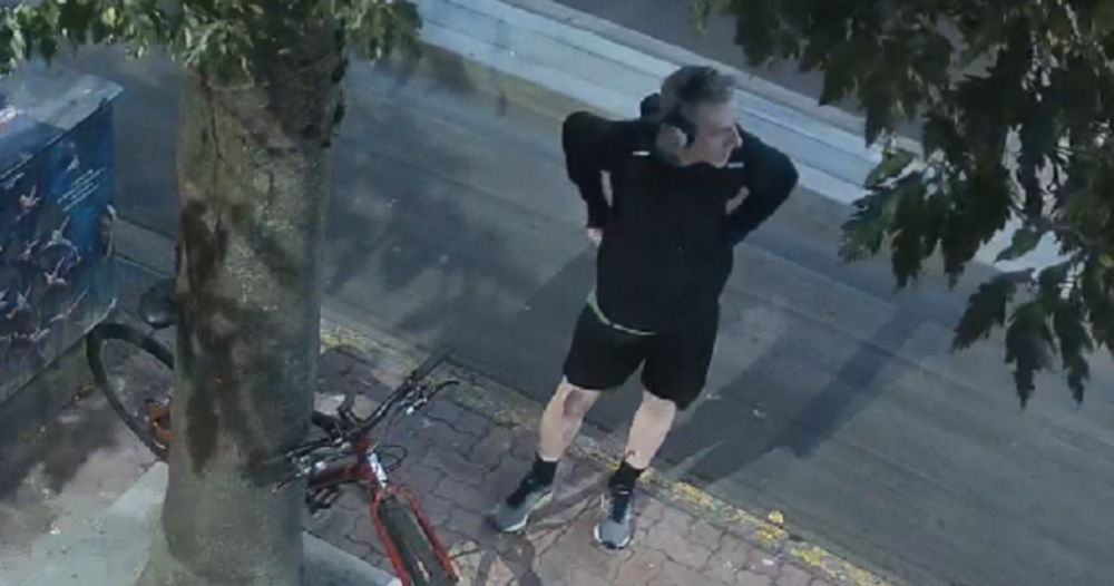 Police are asking the public for help identifying a suspect videotaped writing hateful comments on a wall at the Congregation Emanu-El synagogue in Victoria.