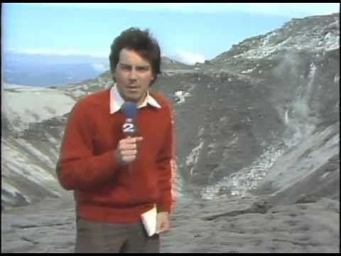 Stan Wilson & Phil Beard Walk on top of Mt. St. Helens 5/11/80