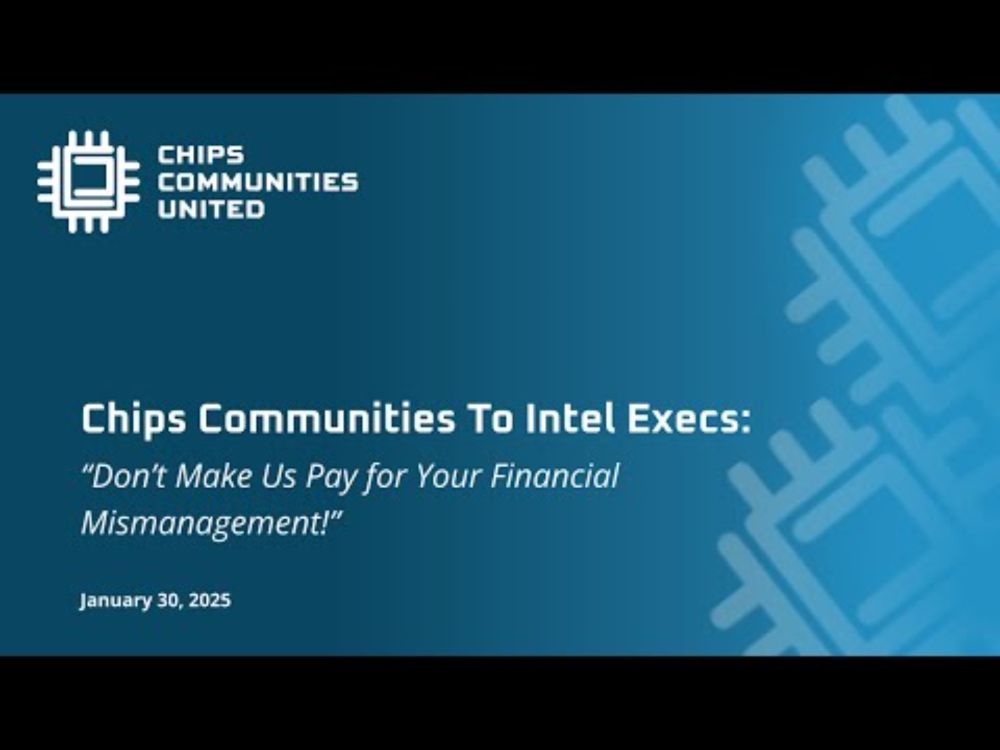 CCU Intel Communities Press Conference