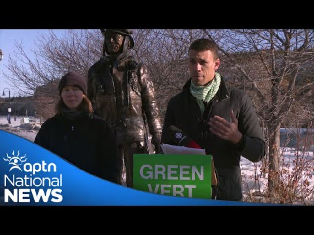 Green Party announces plan to tackle national defence at northern campaign stop | APTN News