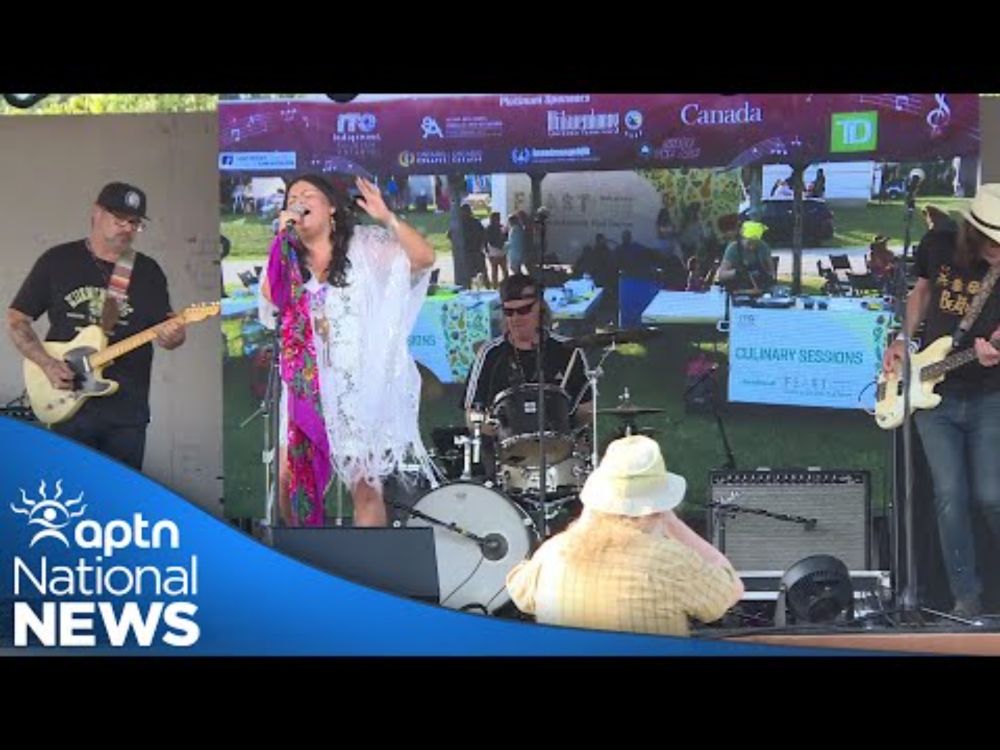 Wikiwemikong First Nation host the seventh iteration of their Music and Arts Festival | APTN News