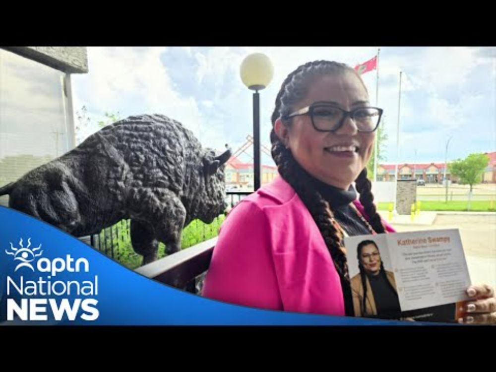 Running at full speed: NDP candidate in tough by-election battle with Pierre Poilievre | APTN News