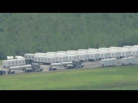 "Alligator Alcatraz"  detention camp for migrants getting set up