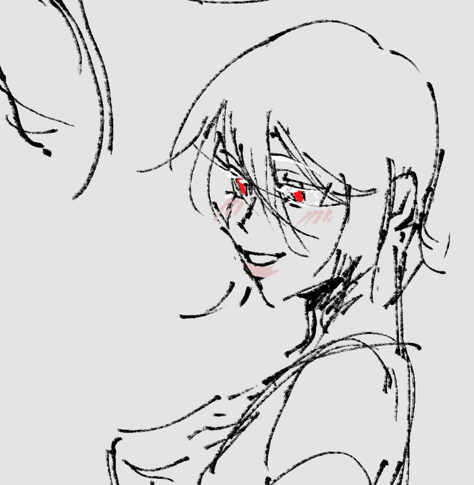 Same albino girl younger, shorter bob cut hair
