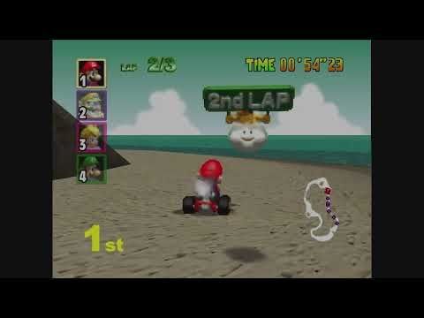 4K Mario Kart 64 via Dolphin Emulator!!