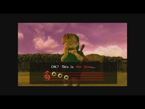 4K Ocarina of Time Gameplay: Songs of Love, Horses and Time.