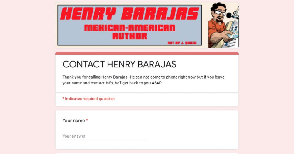 CONTACT HENRY BARAJAS