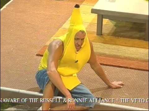 bb11 casey in a banana costume