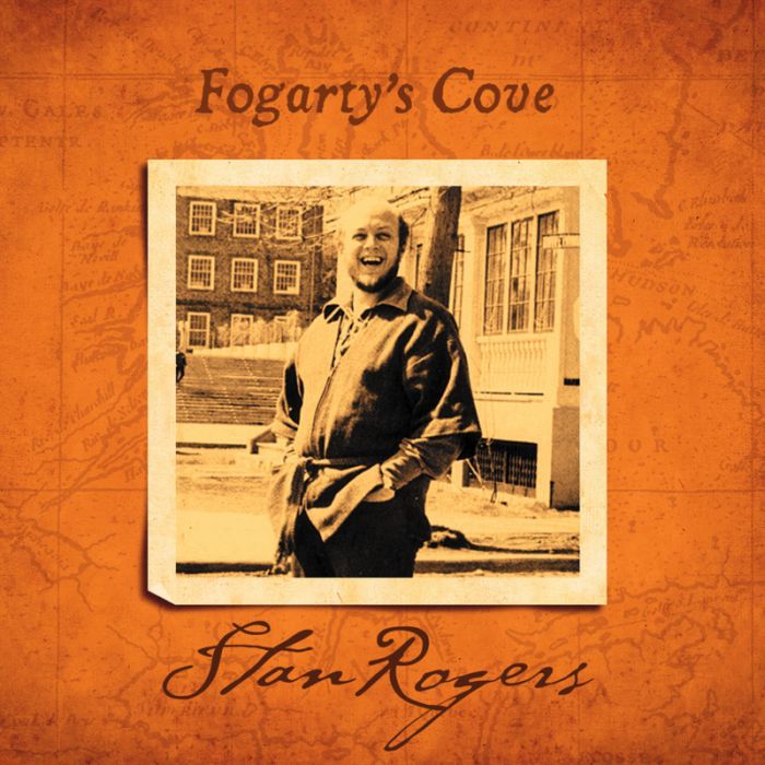 The cover of Fogarty’s Cove, showing Stan Rogers standing outside what would now be the McCain building, across the street from the Killam, with a building in-between that is currently yet another capital project under construction.