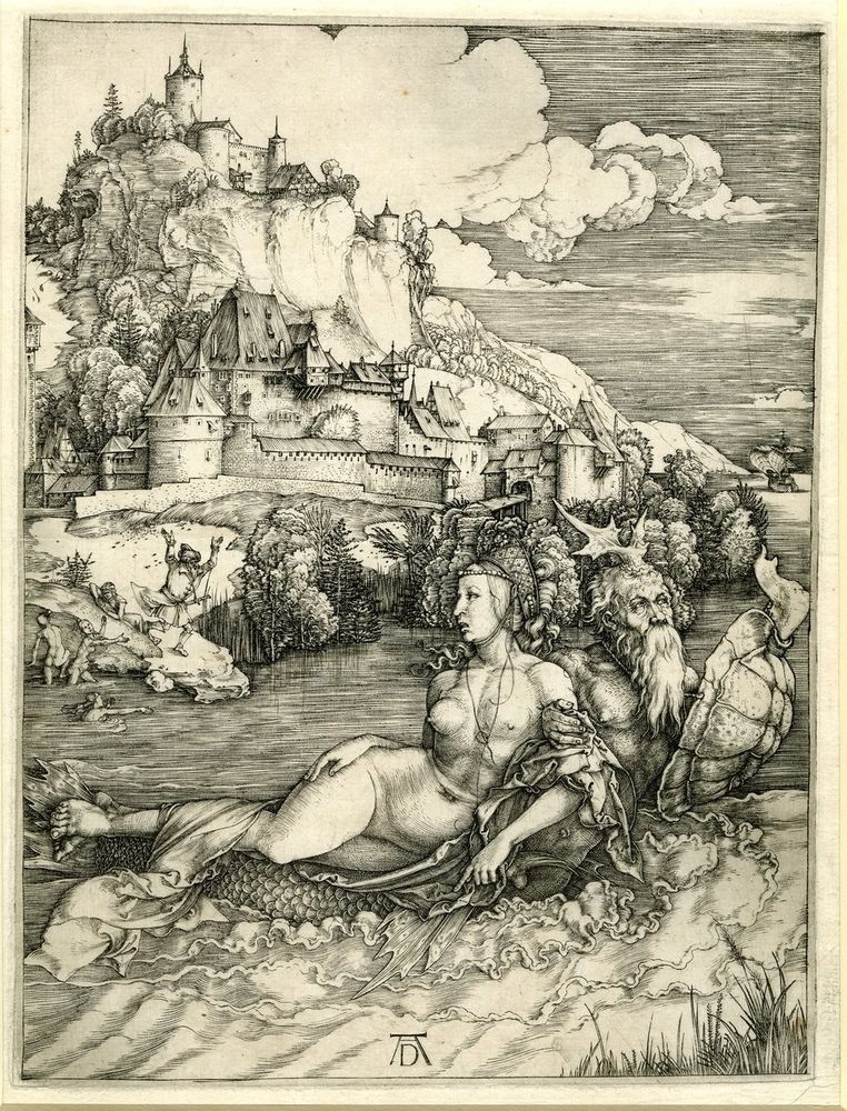 Albrecht Dürer, The Sea Monster, 1498-1501. The Whitworth, The University of Manchester, P.3017, Gift of George Thomas Clough, 1921 © The University of Manchester