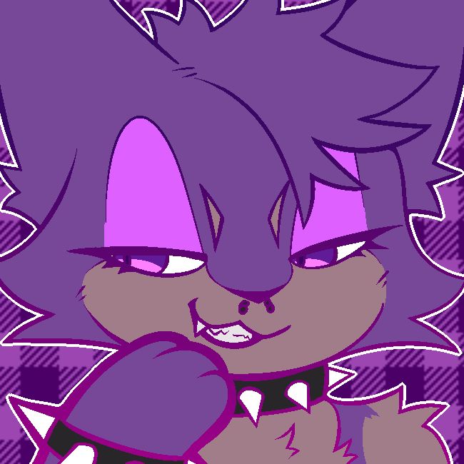 icon of a purrloin character smirking with a paw up
