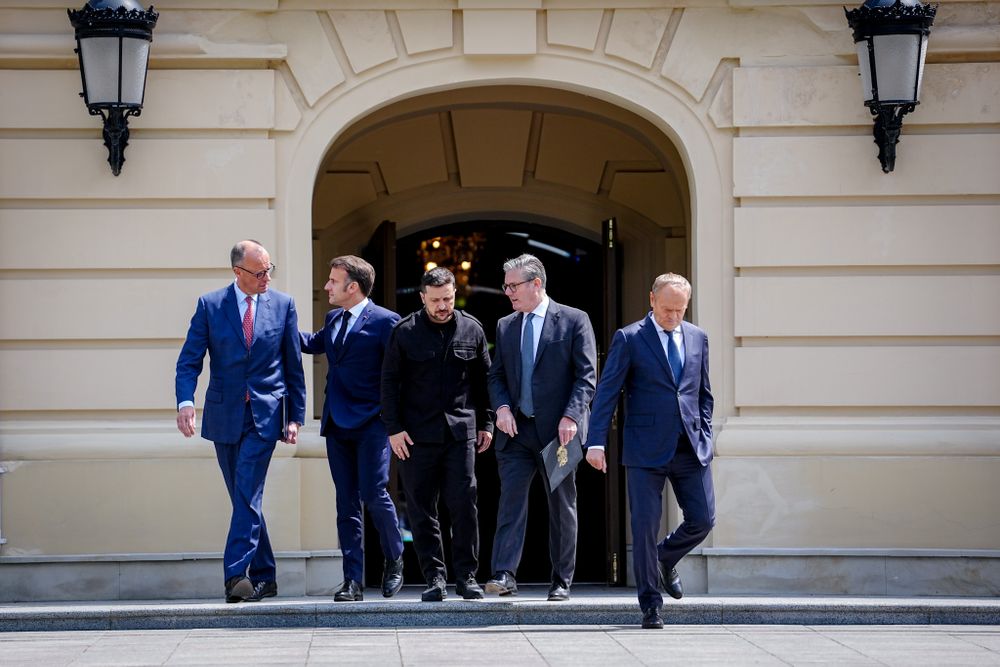 European leaders will join Ukrainian President Zelenskyy on a Monday visit to Washington to see President Trump in a collective bid to find a way to end Moscow's invasion