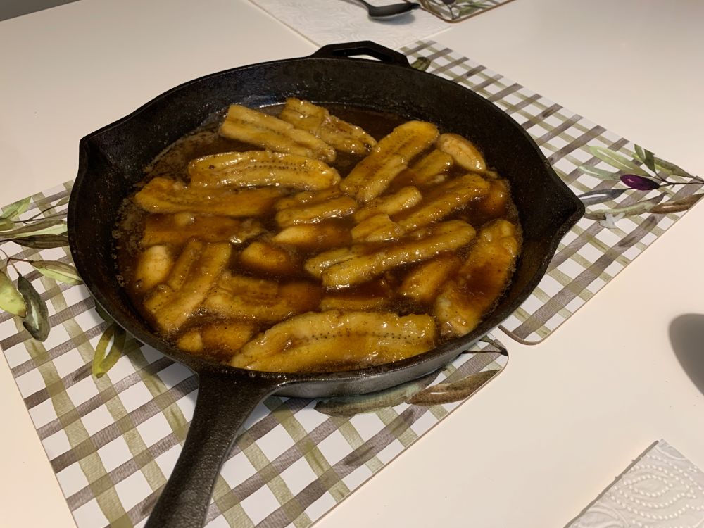 Cooking Bananas Foster