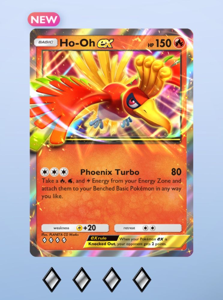 Ho-oh EX card