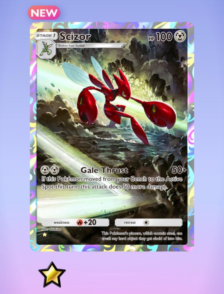Scizor card