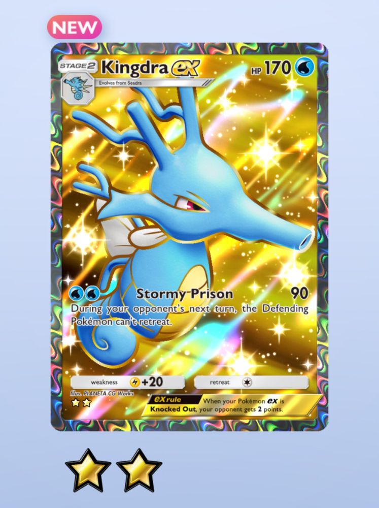 Kingdra EX card