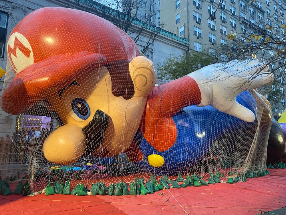 A balloon of Mario.