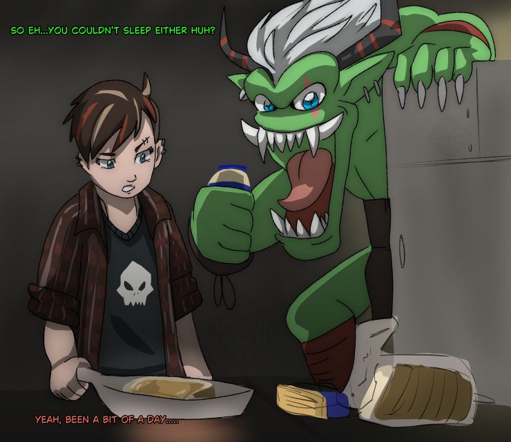 Now the real question...is Ogremon more of a Hellmann's or Miracle Whip type of Mon?