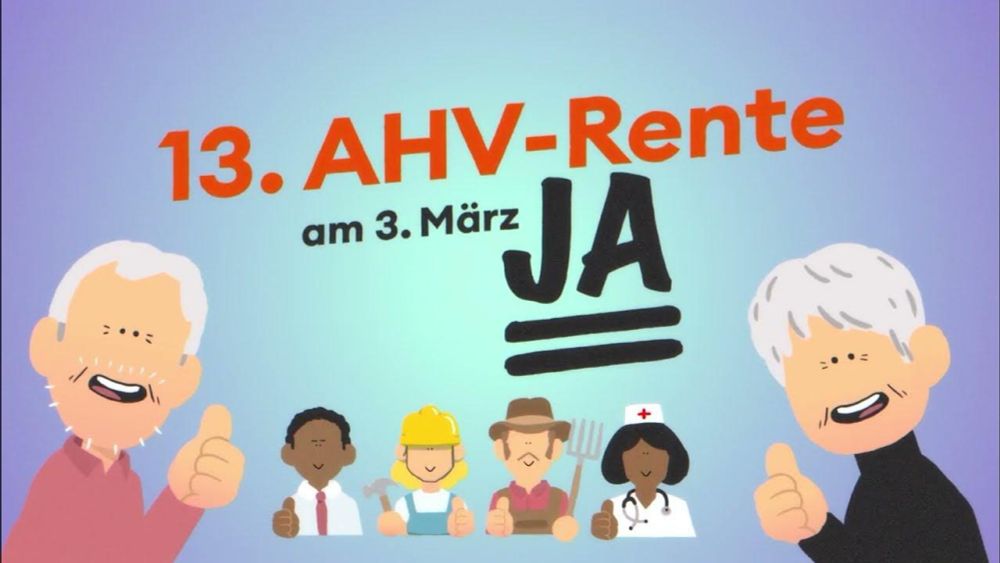 Wie funktioniert die 13. AHV-Rente, warum ist sie so wichtig und warum braucht es ein JA am 3. März?