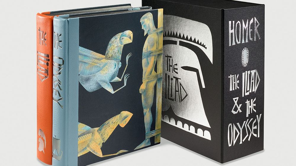 Folio editions of Iliad and Odyssey by Emily Wilson