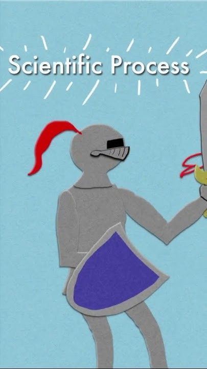 Science isn't a collection of facts. It's a process. #animation #science #debunkingmyths #reasoning