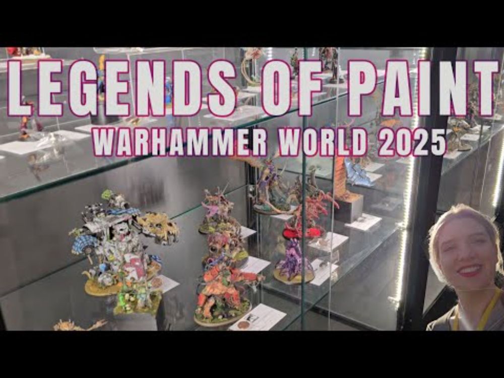 Legends of Paint at Warhammer World - Review!