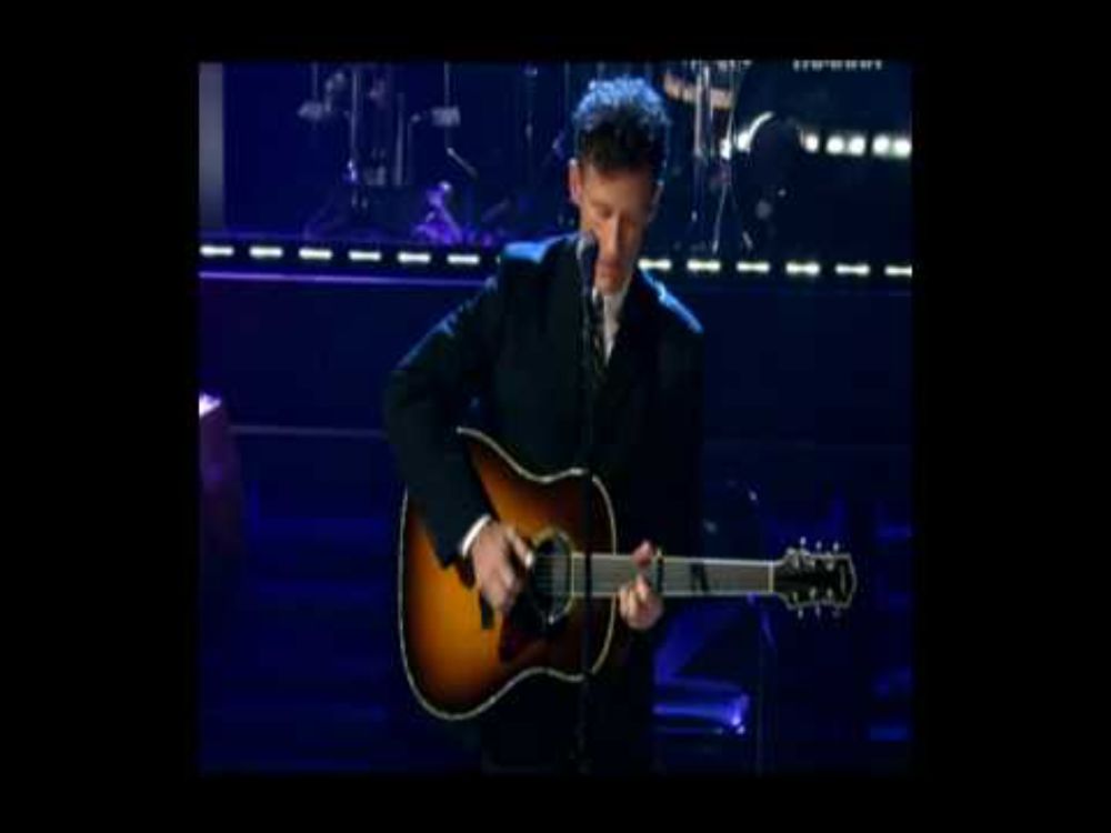 Lyle Lovett - If I Had A Boat (live)